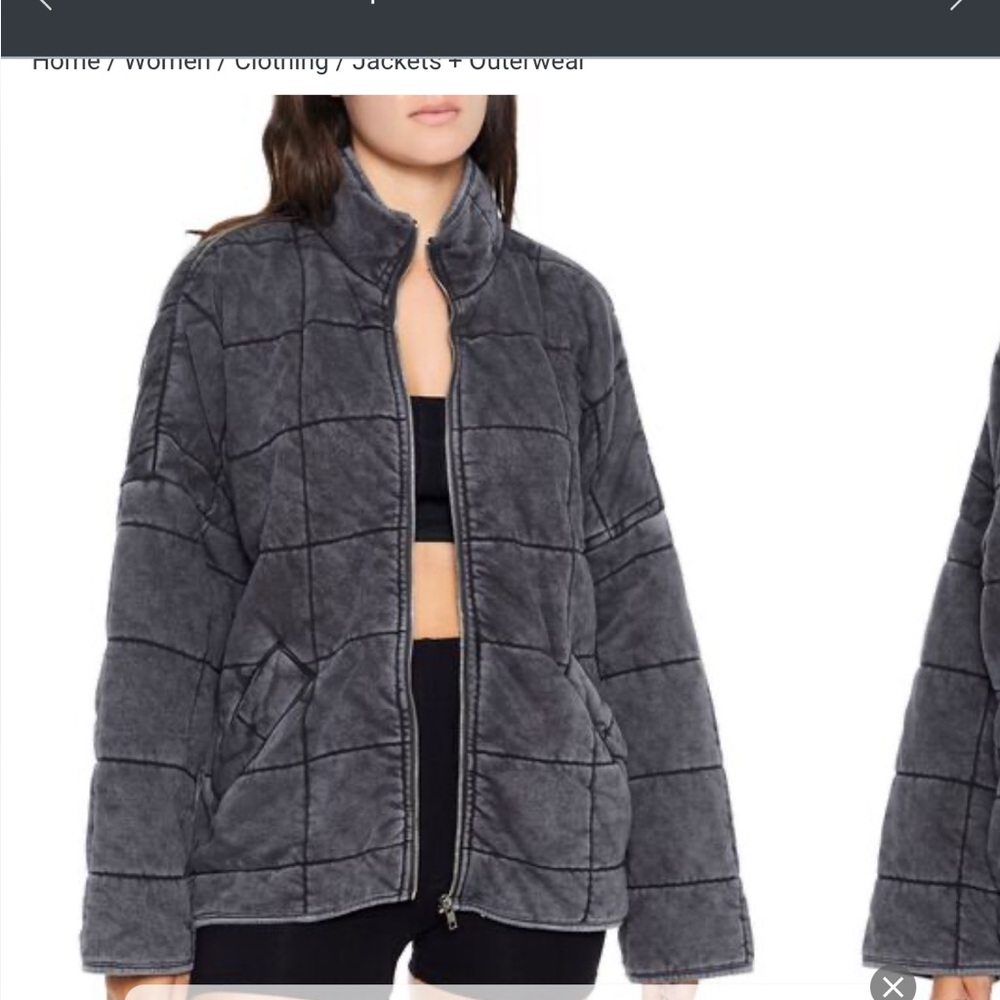Forever 21 quilted jacket